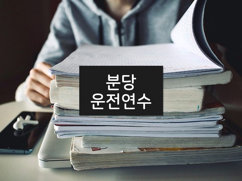 분당운전연수 후기