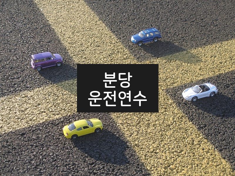 분당운전연수 후기