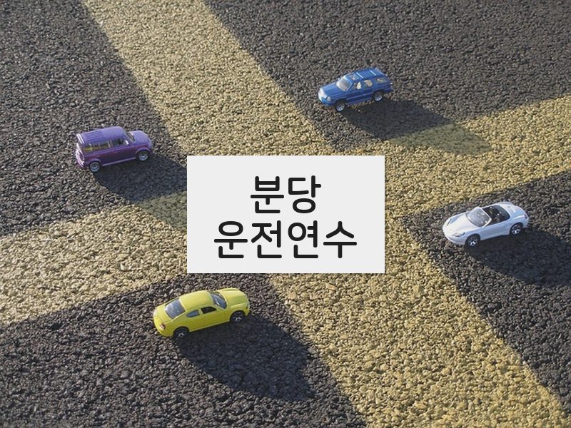 분당운전연수 후기