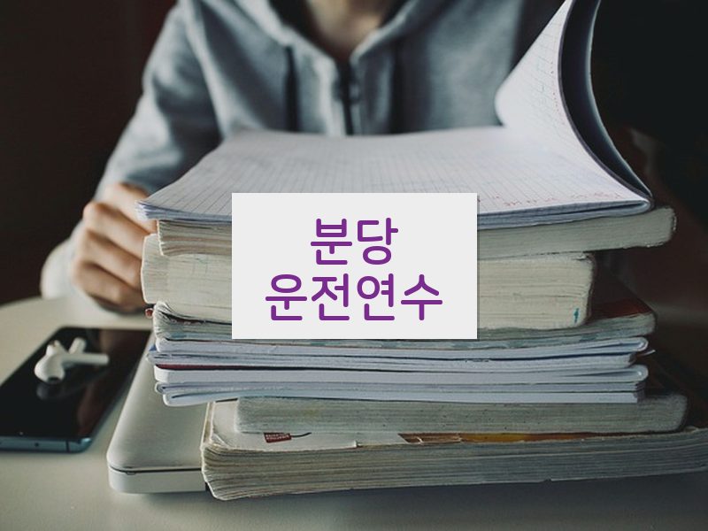 분당운전연수 후기