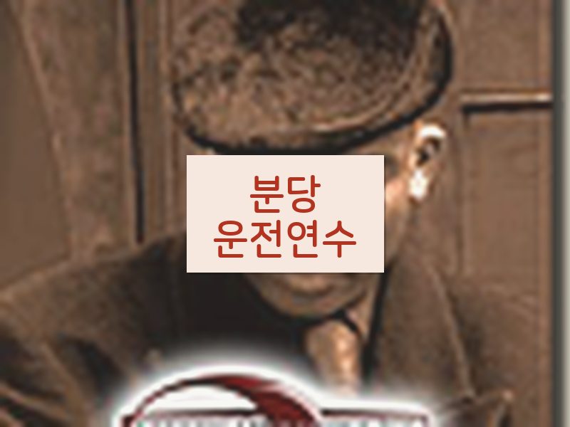 분당운전연수 후기