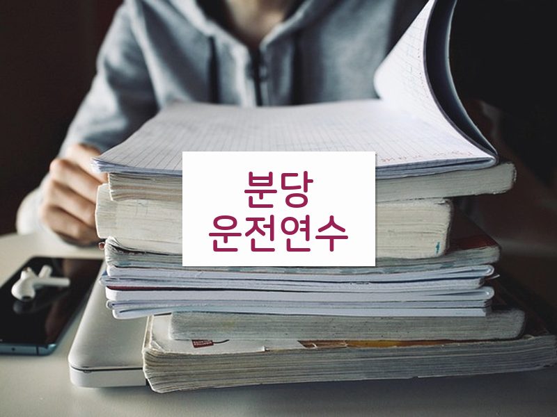 분당운전연수 후기