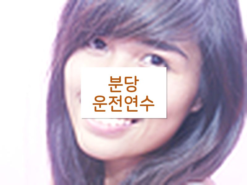 분당운전연수 후기