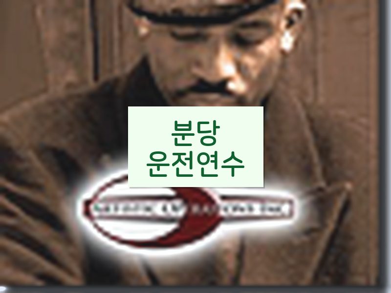 분당운전연수 후기