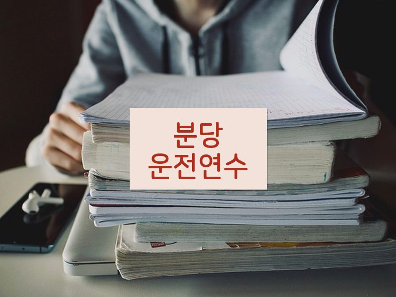 분당운전연수 후기