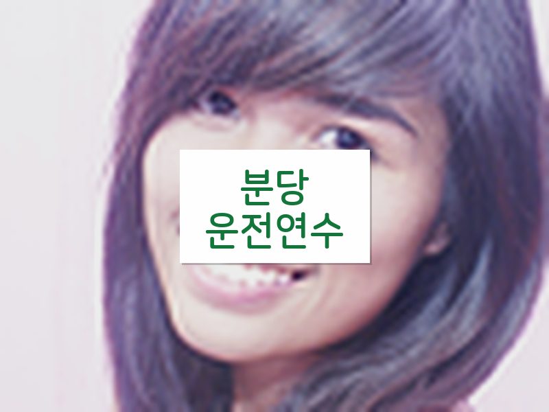 분당운전연수 후기