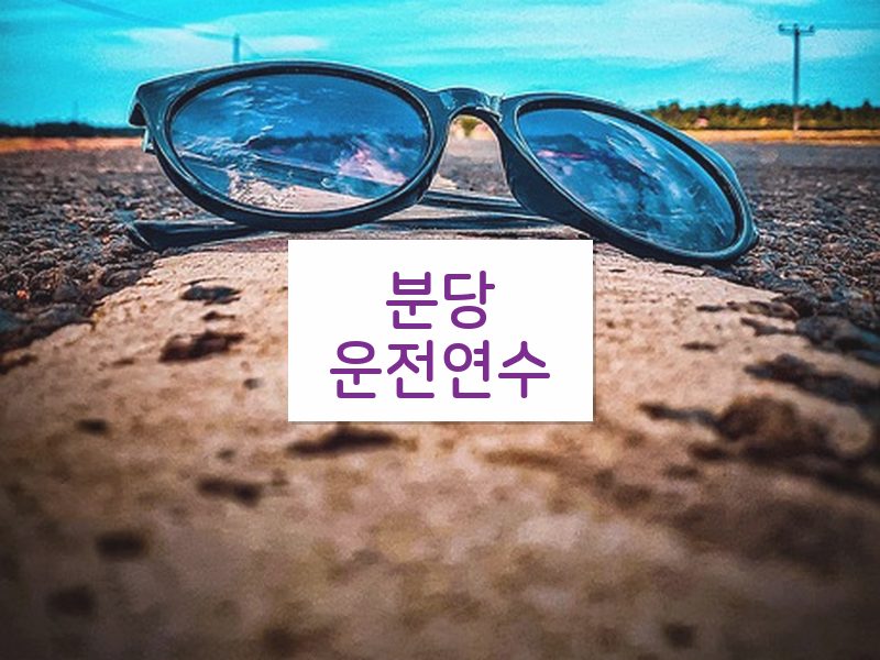 분당운전연수 후기