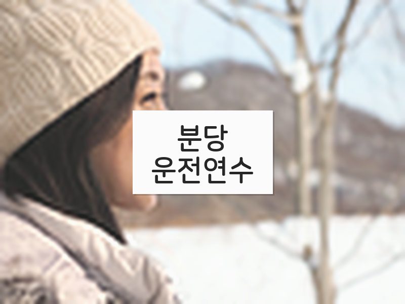 분당운전연수 후기