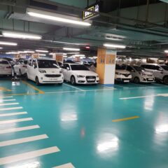 분당 쪽 도로 차선 변경 힘들었어요